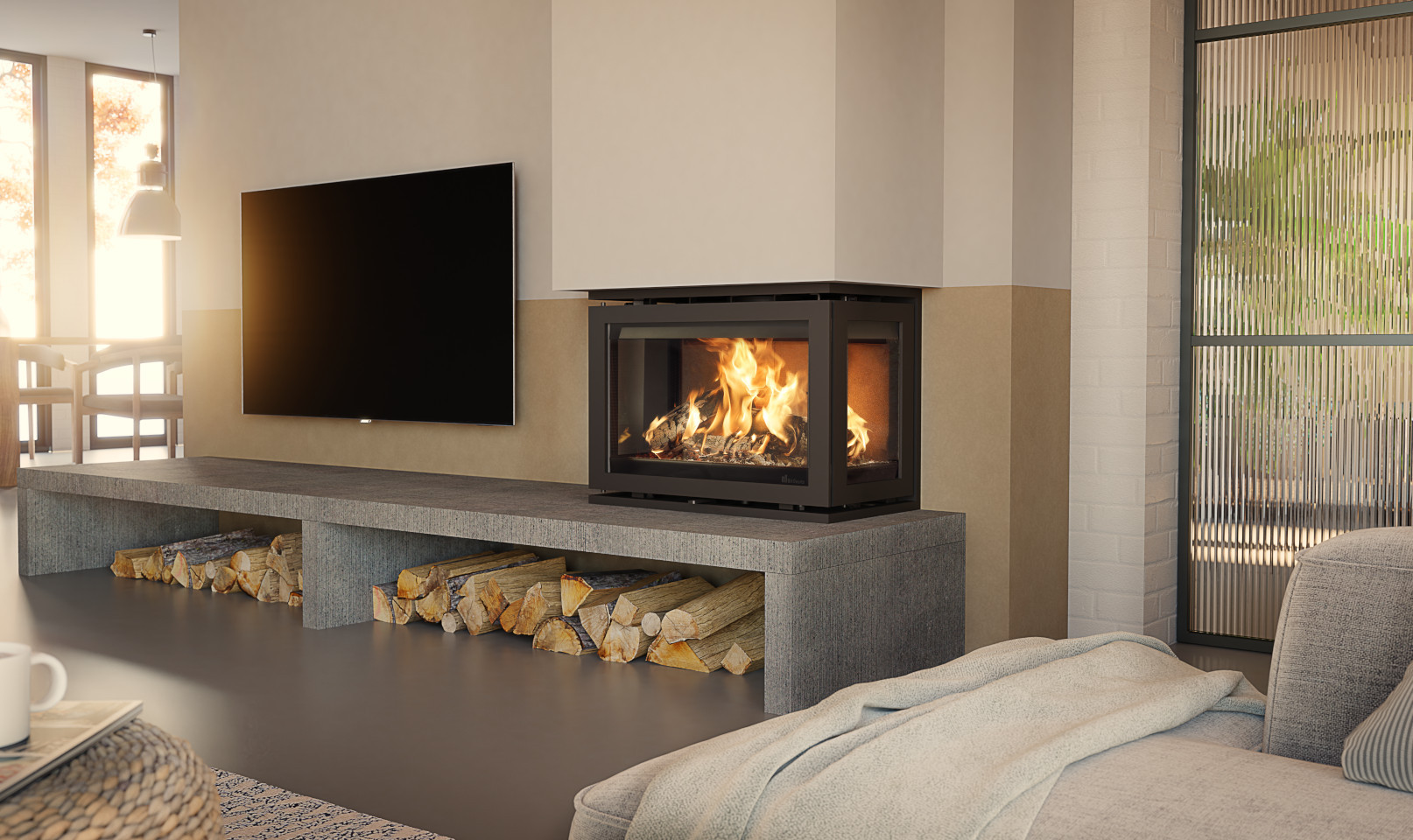 Cheminée Instyle Triple 660 Low